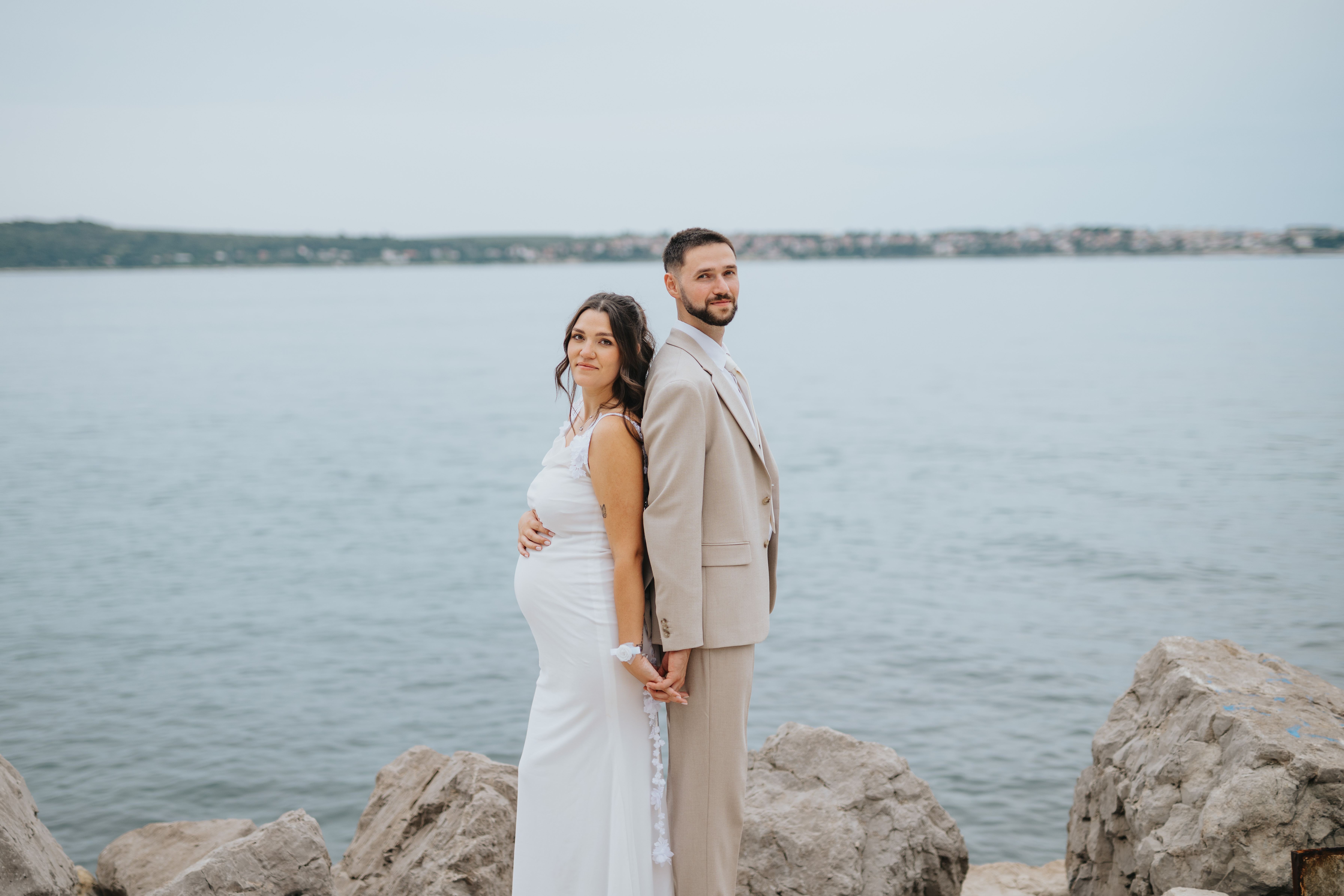 Intimna poroka Karen in Davida v Portorožu